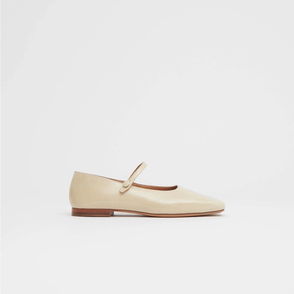 Mansur Gavriel NIB Mary Jane ballet flat in ballet pink, size 6.5
